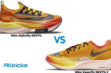 Nike Vaporfly vs Alphafly